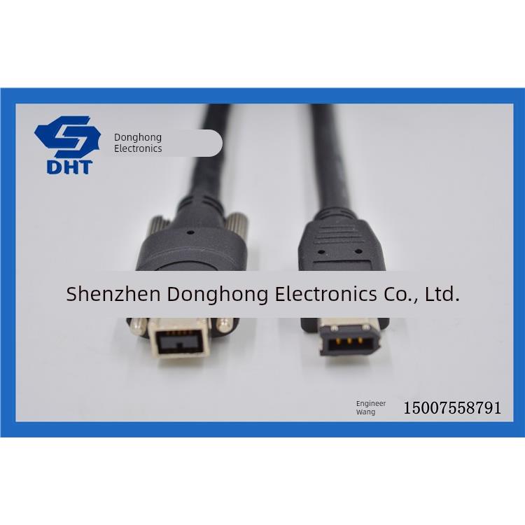 工业相机1394B数据线 延长线 耐折弯 耐磨损 可定制长度及接头等