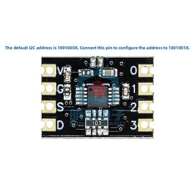 ADS1115模块四路16位ADC模组 I2C通讯 ADC采样通道ADS1115芯片