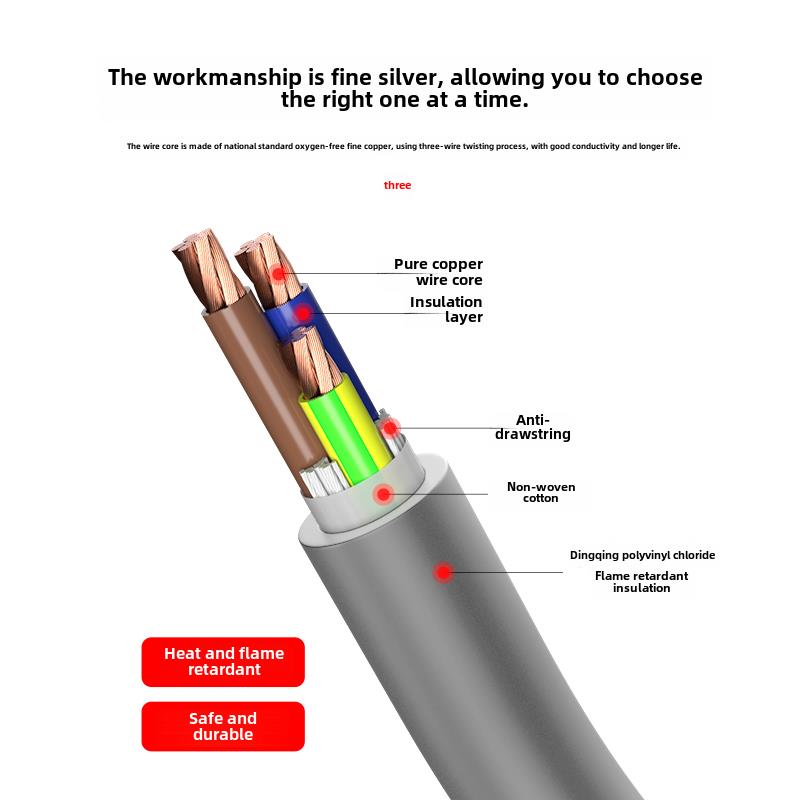 民赞Trvv高柔性拖炼电缆抗拉耐油2345芯0.3 0.5 0.75平方米耐弯