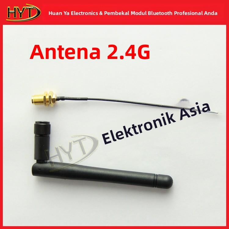 2.4G/WIFI蓝牙zigbee模块组小尺寸3dbi天线PCB增益焊接