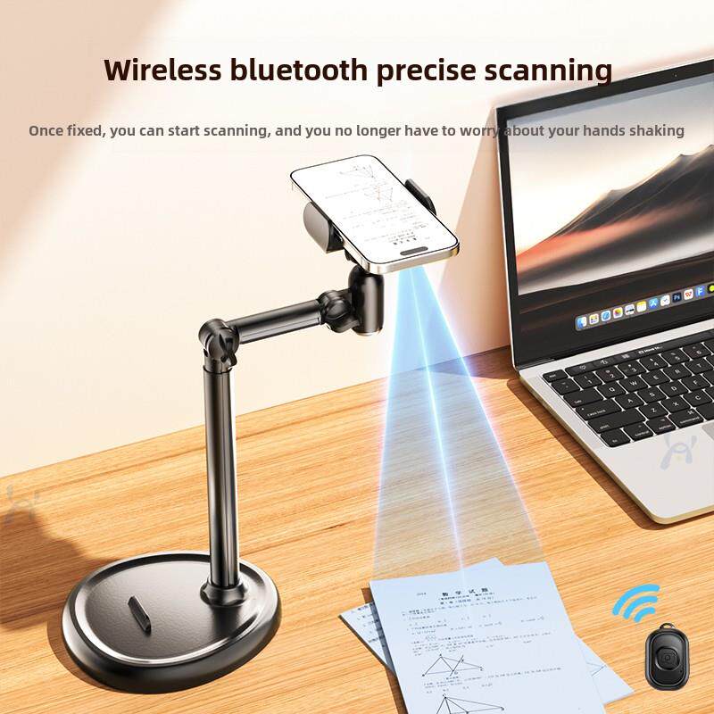 手机支架桌面2025新款ipad平板电脑支撑架子桌上直播扫描拍摄俯拍视频专用懒人神器多功能通用可升降旋转