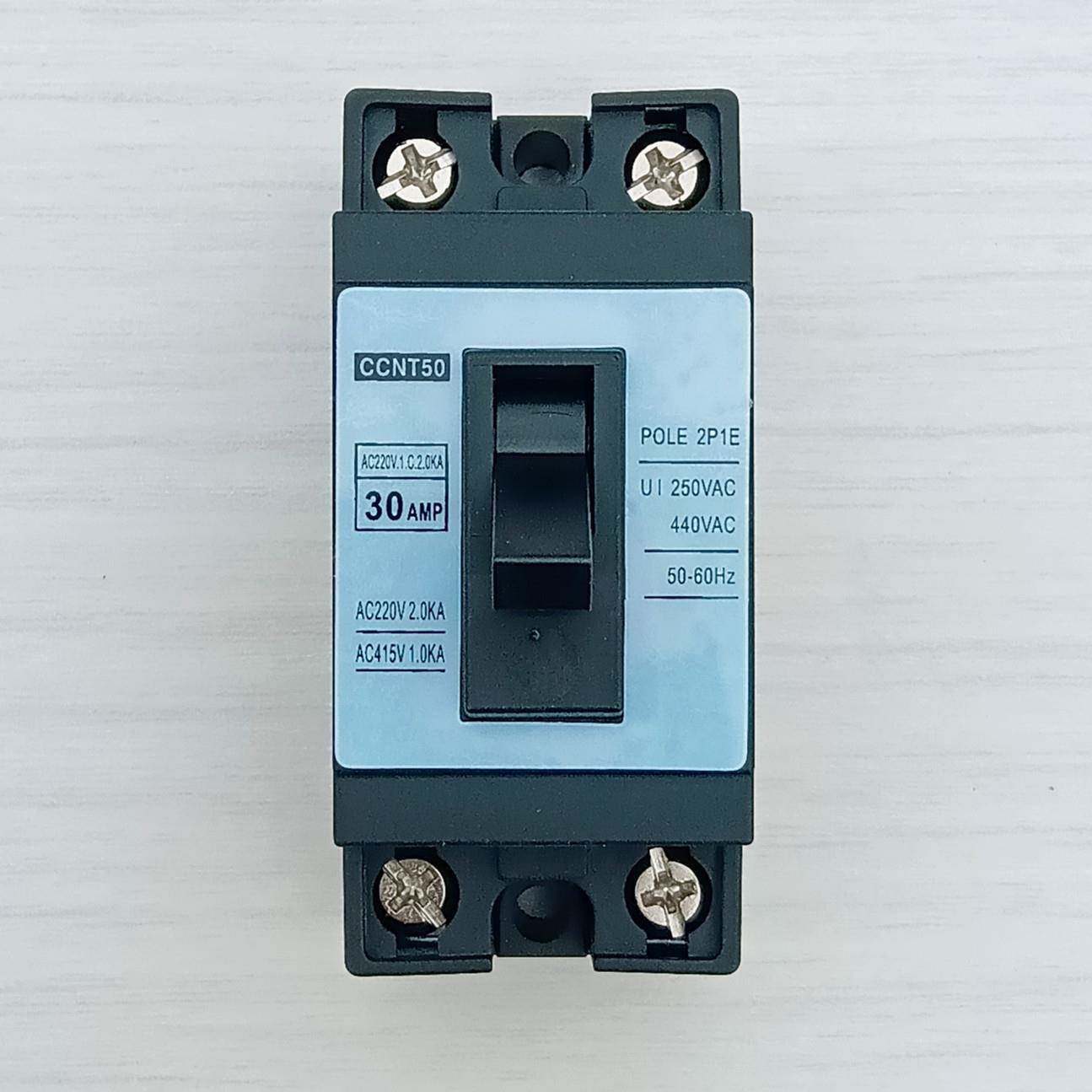 出口小型断路器NT50空气开关家用2P15A20A30A10A空开过载保护器