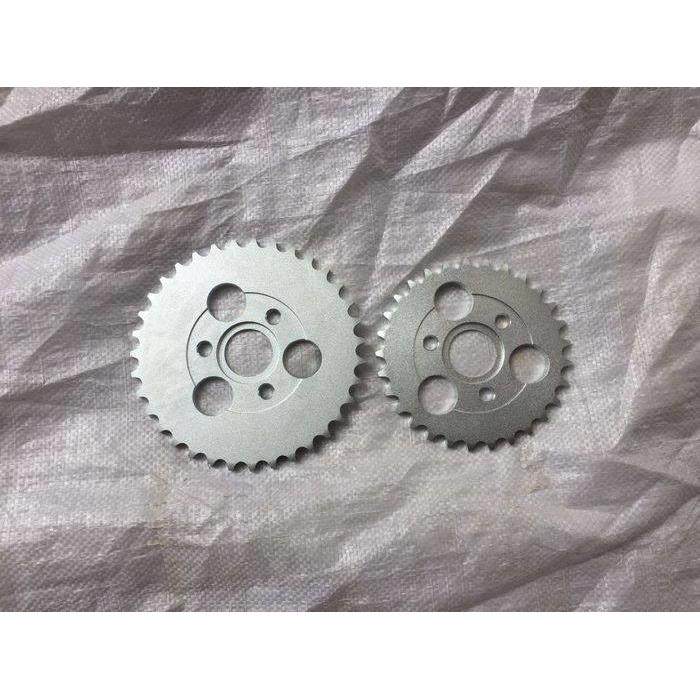 monkeybike改装配件后齿轮大飞轮小猴子摩托车炼盘风度车业后牙盘