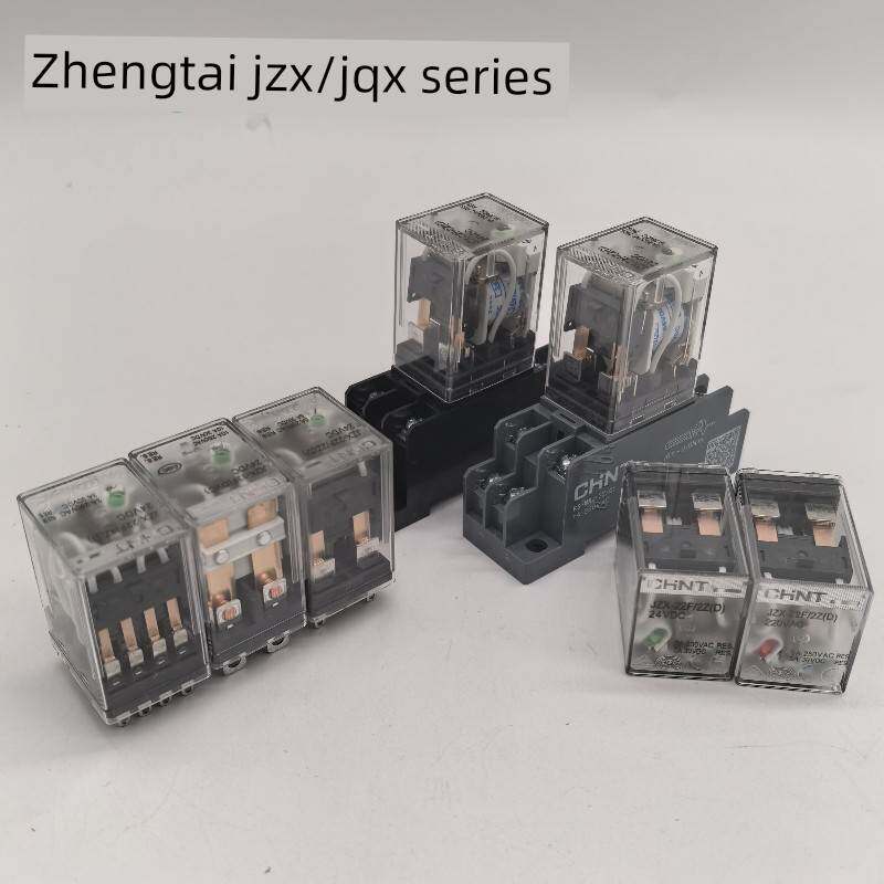 正泰小型中间继电器Nxj-2Zh/4Z (D)/13F电磁继电器Dc24V/Ac220Vjz
