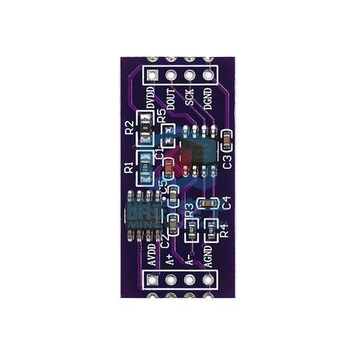 CS1237 24位ADC模块 板载TL431外基准芯片 单通道称重传感 24bit