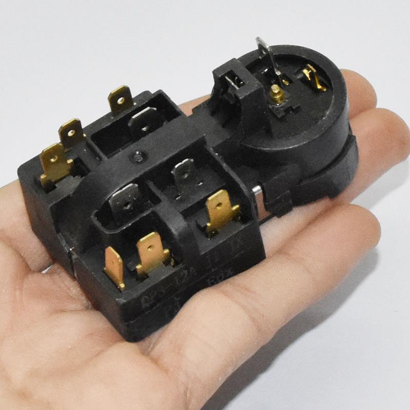 适用美D冰箱压缩机启动器QP3-12A通用过热过载保护继电器