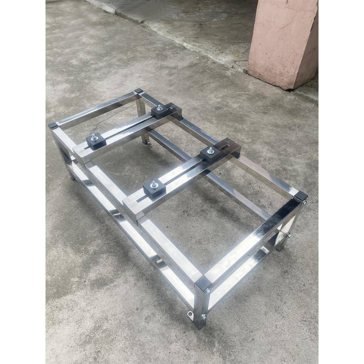 定制空调室外机落地式机柜底座阳台飞机室外机增加架泡罩单双层吊