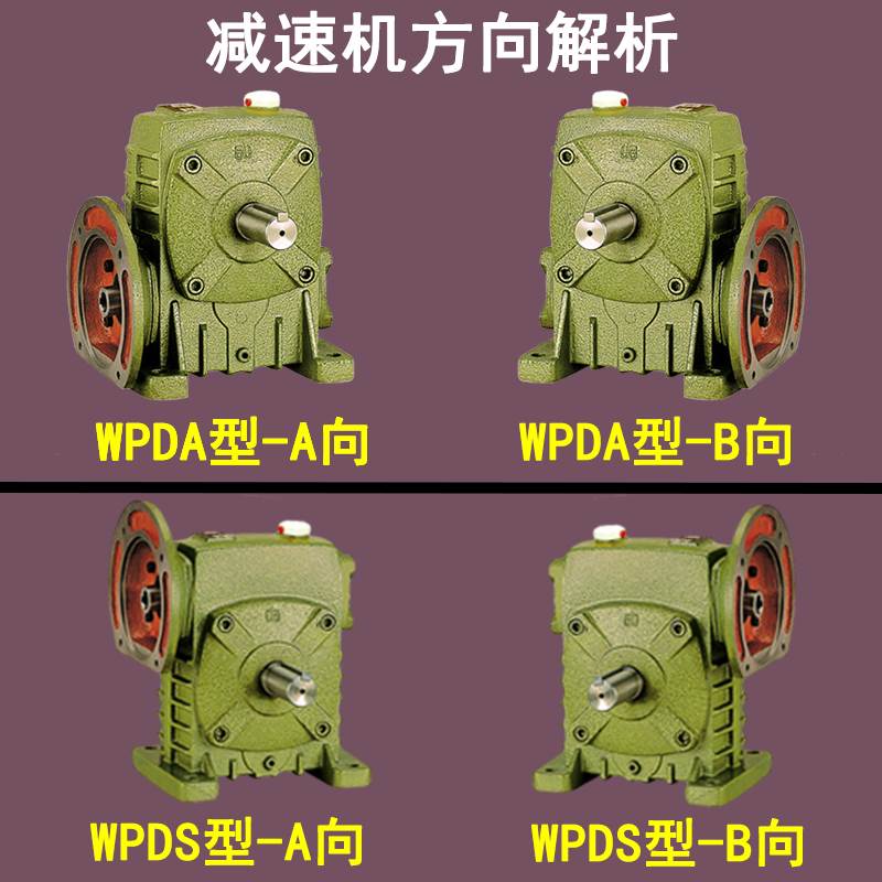 WPDA/WPDS/WPDO/WPDX70 80 100 120 135带法兰铸铁蜗轮蜗杆减速机