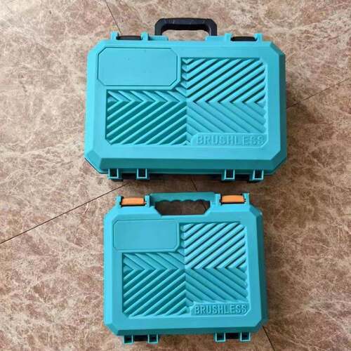 BOCCS充电钻工具盒手提螺批收纳箱塑箱塑盒锂电钻便携电动收纳箱