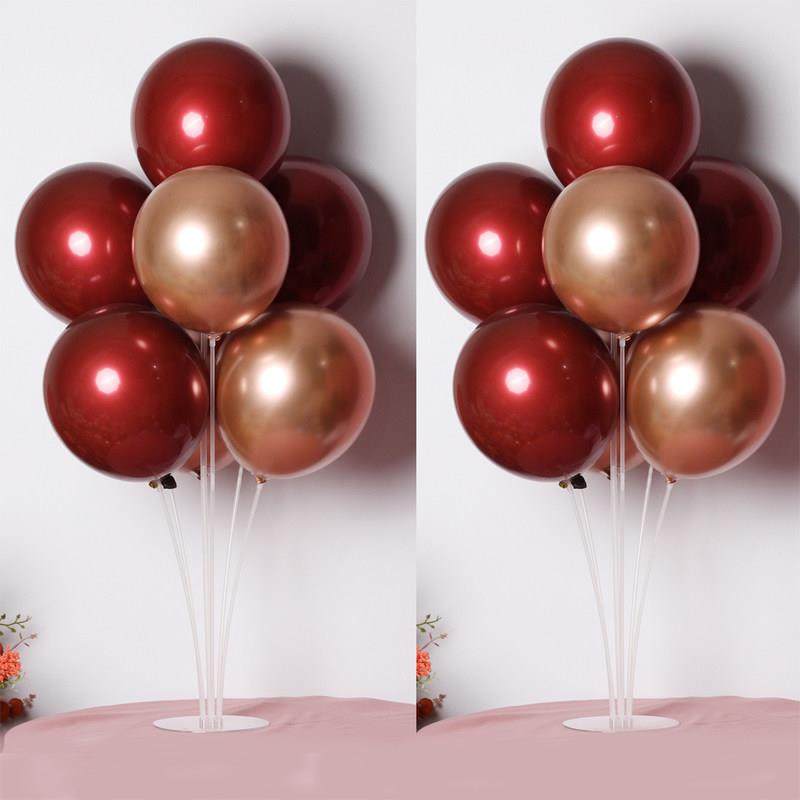 婚房装饰网红气球桌飘国庆节日装扮用品宝宝生日派对周岁百天道具