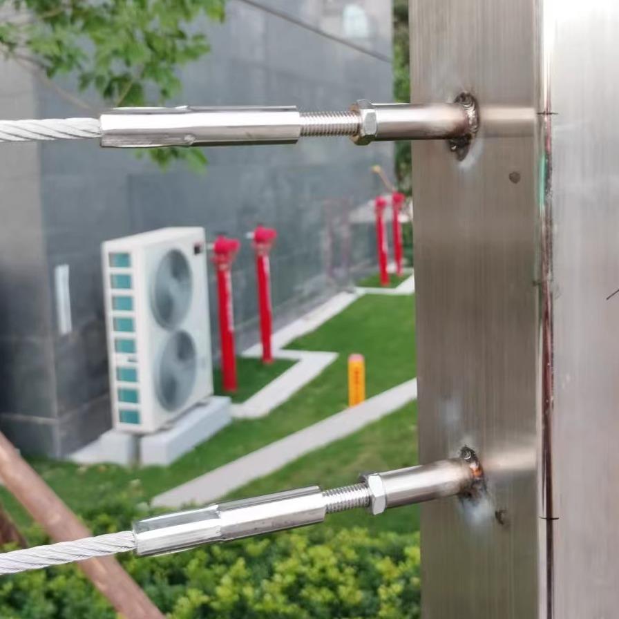 304不锈钢丝绳护栏不锈钢拉索钢丝拉绳松紧调节拉线防坠落安全绳