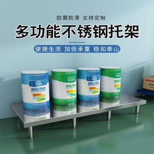 加厚不锈钢拆装防潮垫高架厨房增高矮支架台子商用落地承重操作台