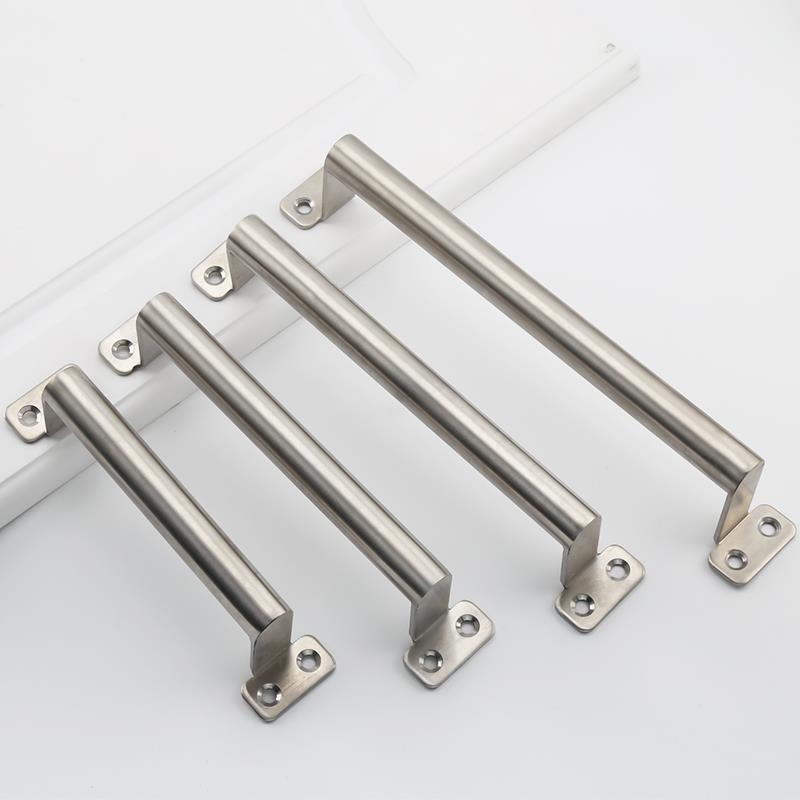 304不锈钢明装拉手木门把手防盗门大铁门把手设备工业 工具箱提手