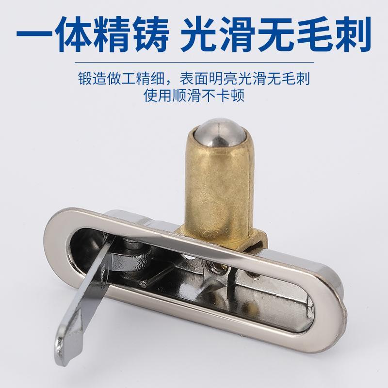 多媒体箱碰珠锁 弱电箱网络柜信报箱碰珠锁 配固定扣通用碰珠锁