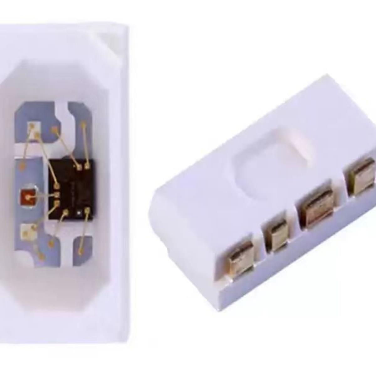 4020幻彩WS2812b SK6812内置IC可控4020RGB侧发光幻彩灯珠LED