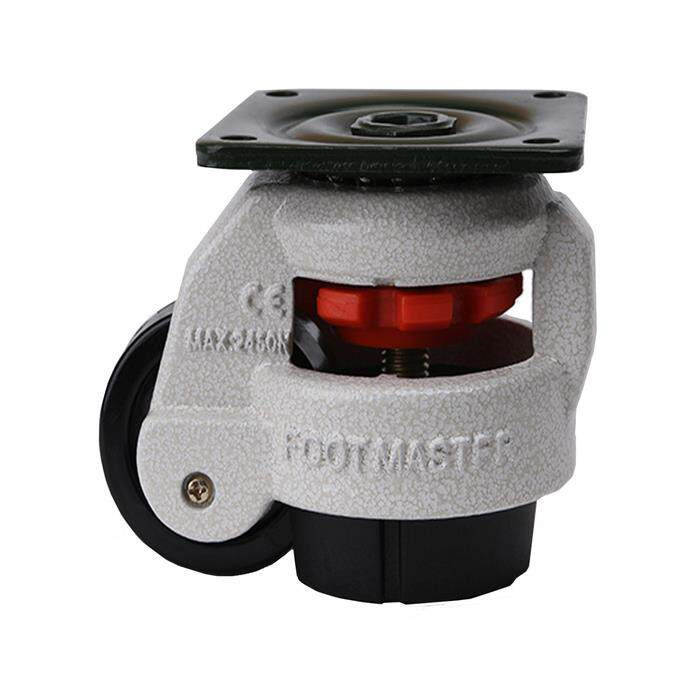 福马脚轮GD60F/GD60S水平调节轮工业重型小手推车万向轮定向脚杯