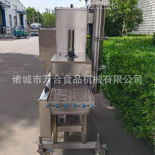 定制鸡腿鸡翅鸡上粉 大鸡上粉机排鸡柳上浆上裹糠设备 上校机块30