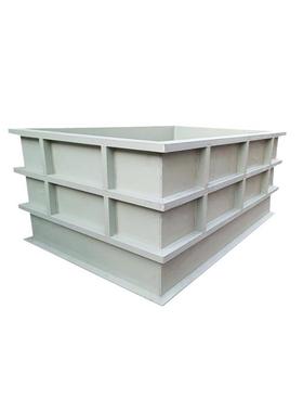 pp水箱污水处理环保设备水产养殖耐酸碱电镀酸洗槽白色焊接pp水箱