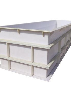 pp水箱白色易焊接水产养殖方形塑料污水处理用水槽聚丙烯pp水箱