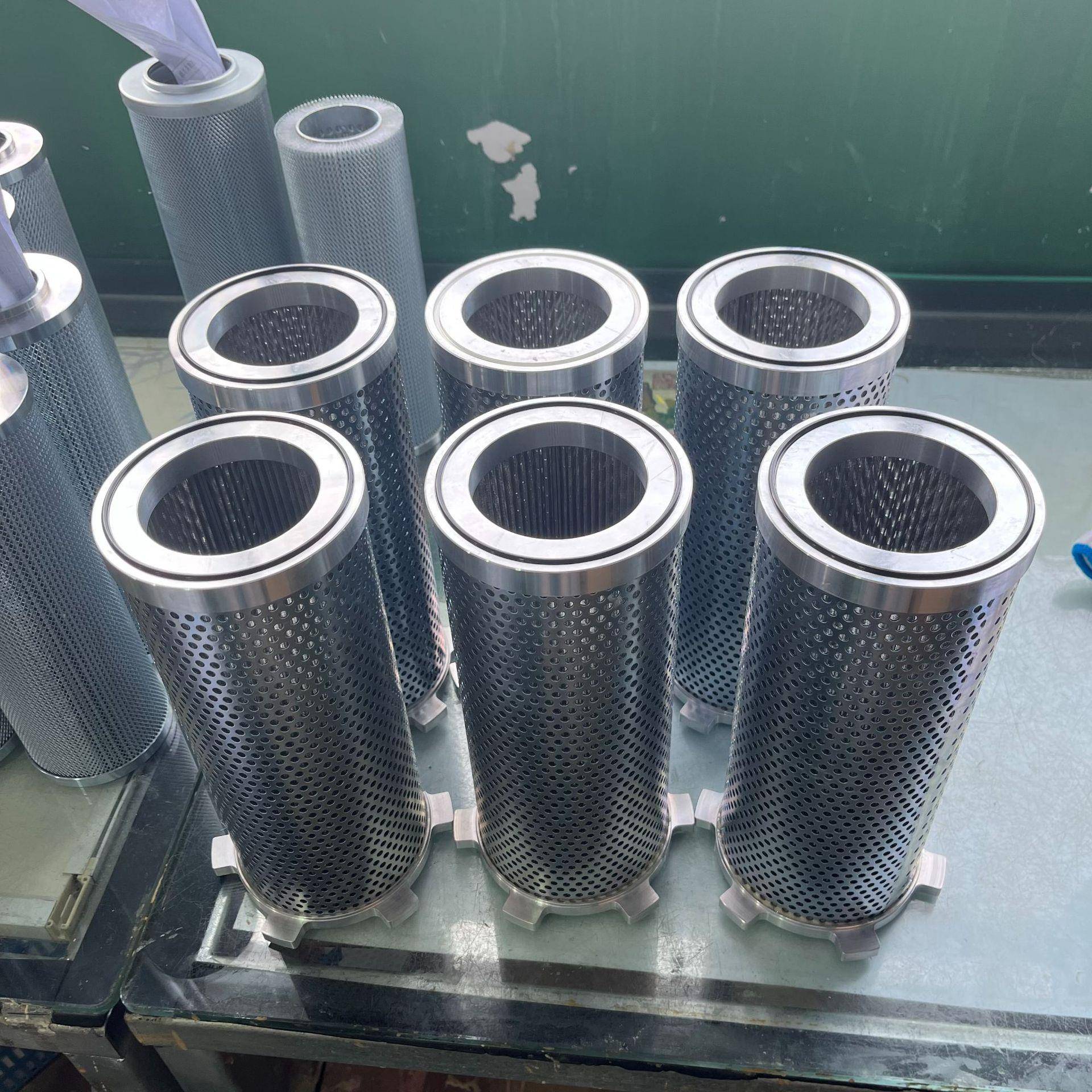 供应CX-60*180FC不锈钢玻纤折叠液压油滤芯