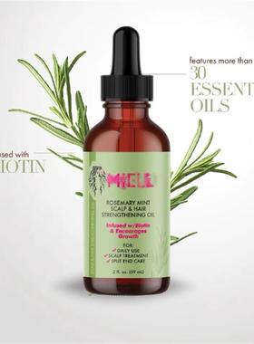 Mielle Organic Rosemary Oil Mint Scalp Hair Strengthening
