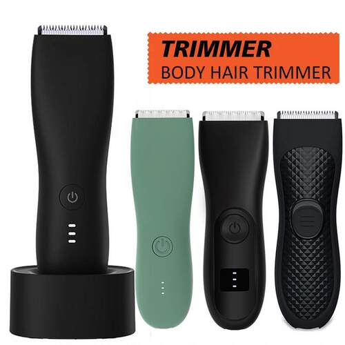 Body Hair Trimmer Clippers for Men Pubic Groin Shaver Razor