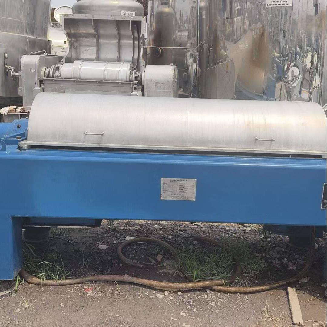 回收销售二手卧式螺旋离心机自动污泥卧螺离心机LW450卧螺