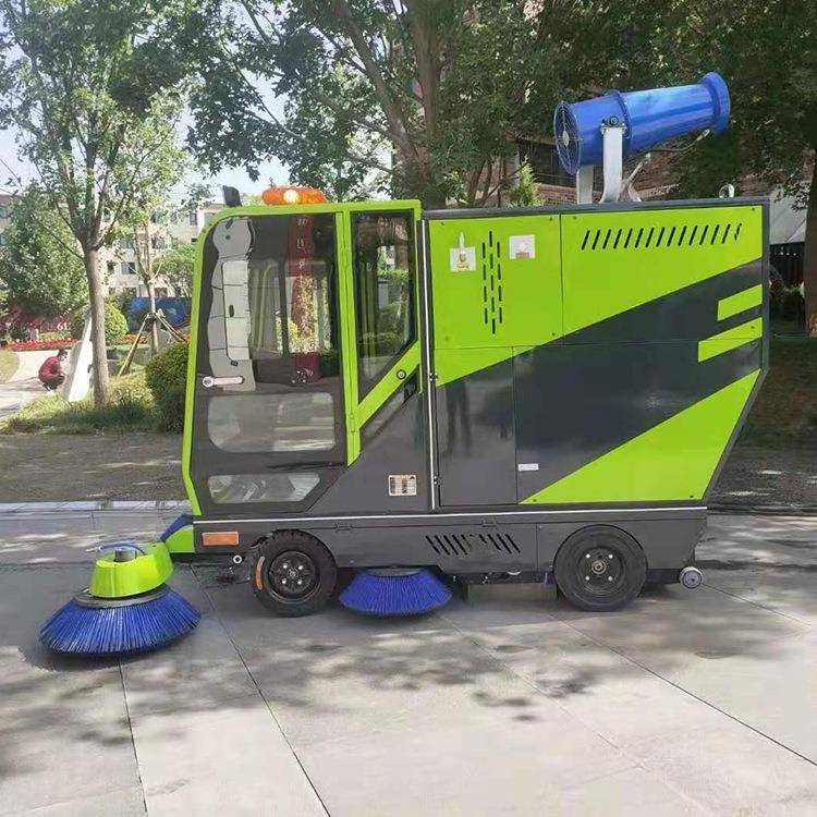 驾驶式全封闭电动扫地机物业道路市政环卫四轮扫地车全自动