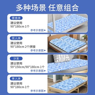 学生宿舍家用软冰凝胶凉席沙发坐垫降温神器 冰垫床垫水床垫子夏季