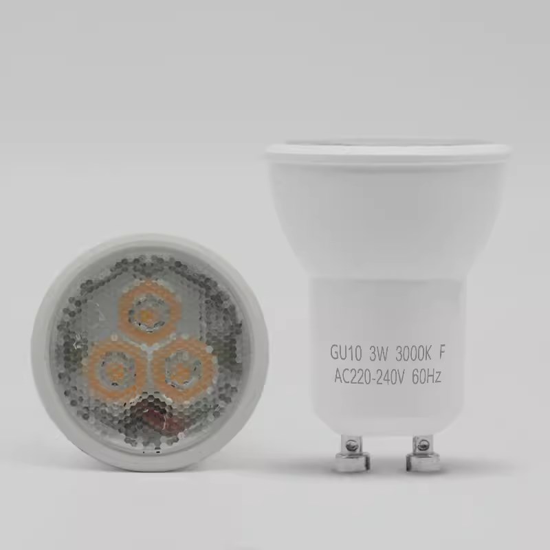 迷你LED灯杯射灯小号筒灯GU10家用无频闪220V插脚光源天花版灯泡