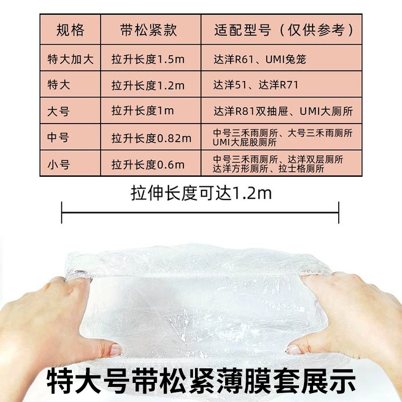 鸟笼底盘松紧薄膜套一次性宠物鹦鹉粪便清洁塑料袋清理托盘厕所套