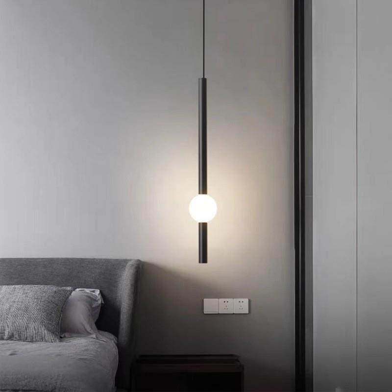 现代简约设计师长条床头吊灯简约创意横竖组合发光球卧室餐厅吊灯,家装灯饰光源,智能吊灯,淘宝优惠券,粉丝福利购,淘宝优惠卷