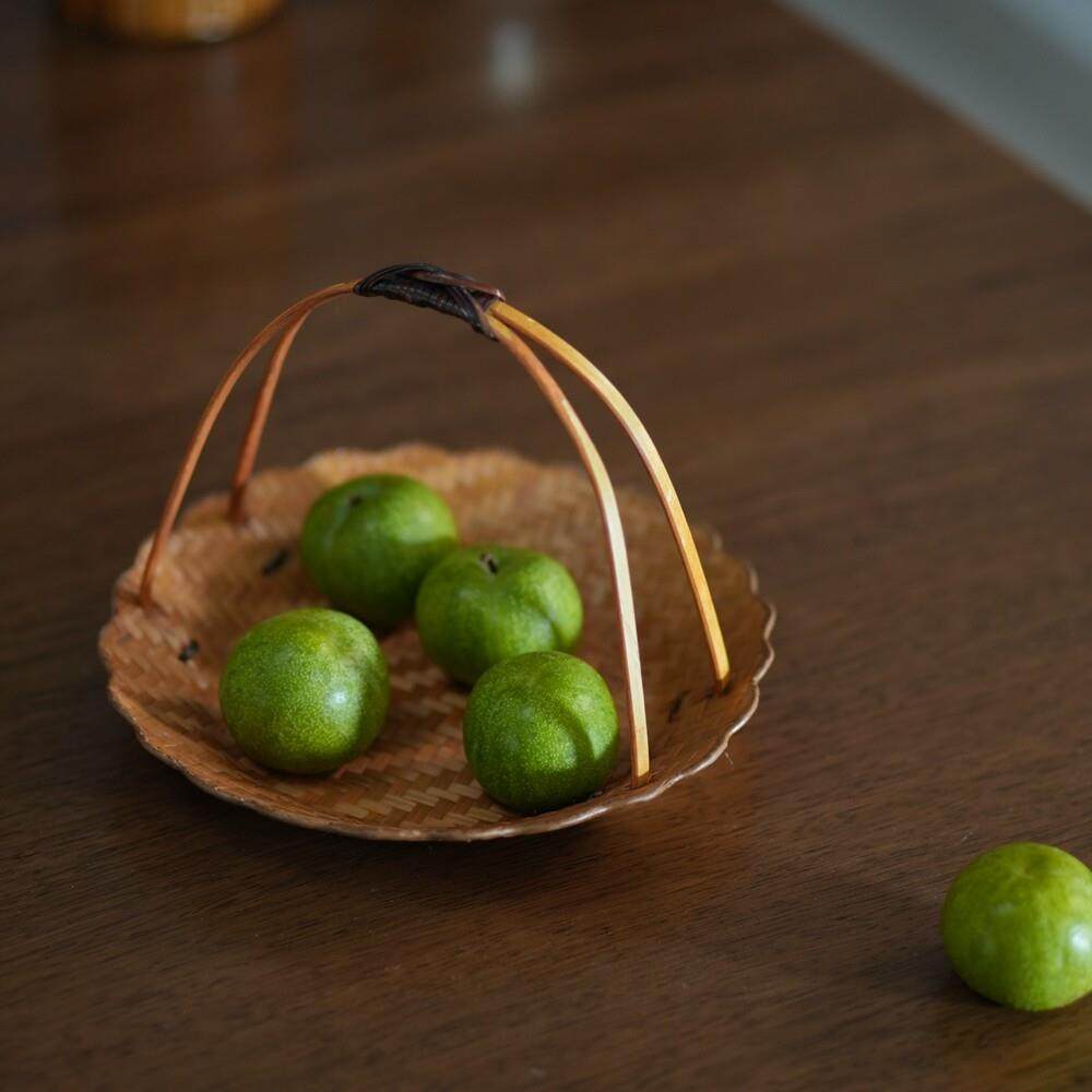 叶屿 中式茶点碟小果盘宋式茶道茶点盘零食小托盘摆件竹编小提篮,餐饮具,茶道/零配,淘宝优惠券,粉丝福利购,淘宝优惠卷