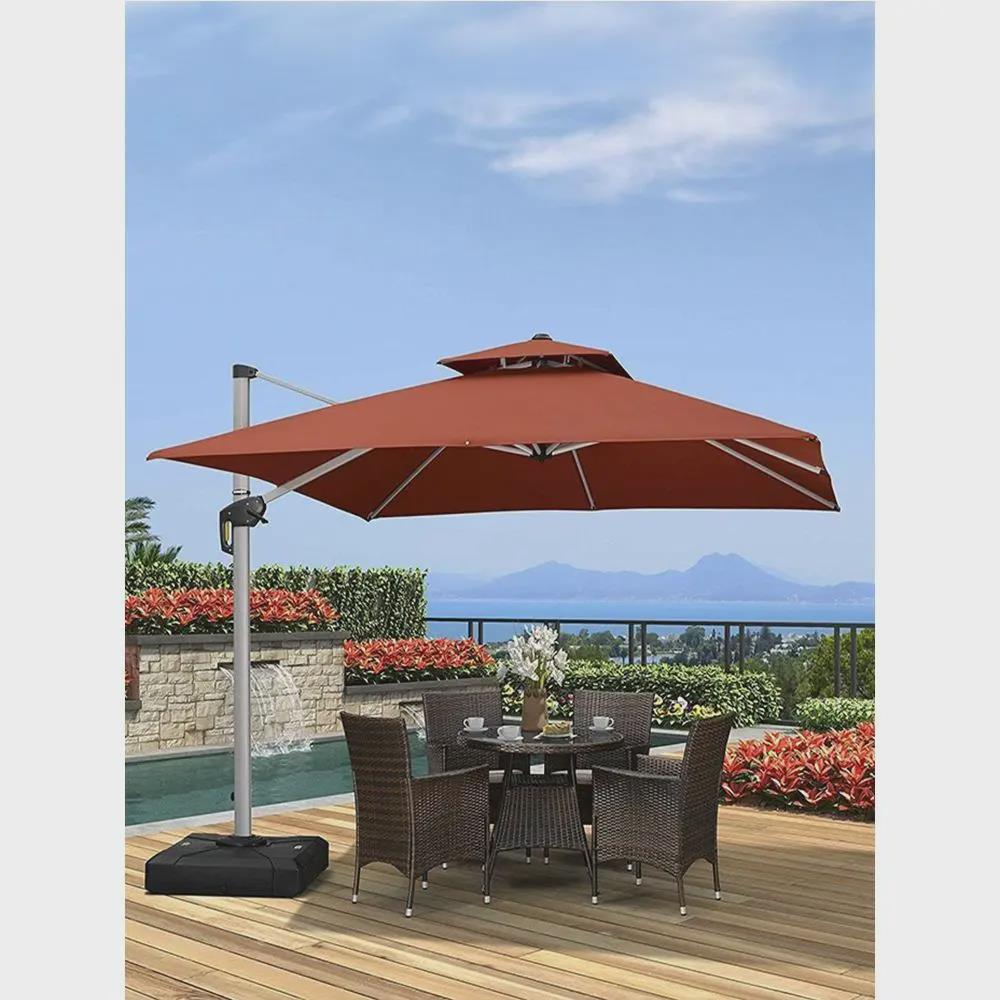 阳伞户外伞庭院伞花园露台大型太阳伞棚商业户外摊位户外防晒罗马