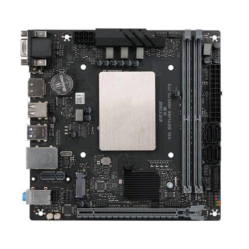尔英板载CPU套装ITX版型i711800H i511500H正式处理器台式主板