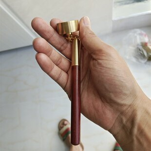 台球巧克笔适用与塔乌姆圆形巧克粉铜制巧克帽内衬紧固木质巧克笔