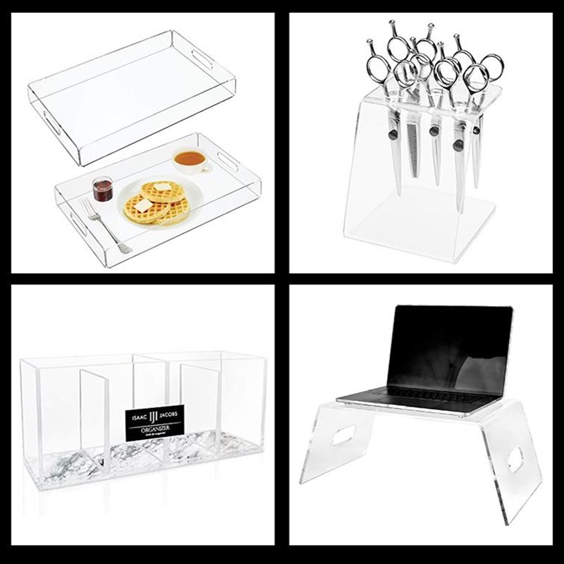 高透明亚克力板定制diy手工材料展示盒广告牌加工有机玻璃塑料板