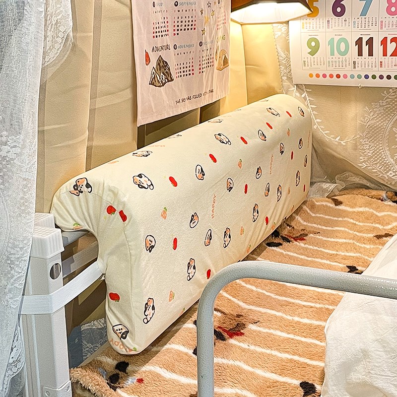 宿舍床头软包加厚海绵靠垫可固定床尾寝室上铺床上防撞头靠背垫