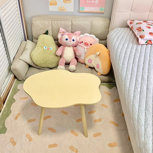TipToe蛋糕粒粒 地毯卧室少女ins奶油风床边毯客厅房间茶几地垫毯
