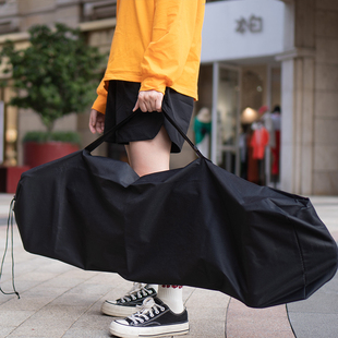 不在家长板包滑板双肩包防水成人男女方便携带潮单肩包舞板挎包