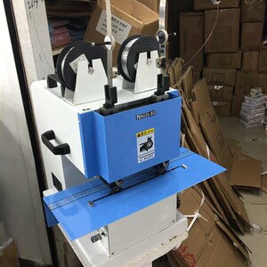 通达双头铁丝装订机 平钉骑马钉订书机 双订头高速骑马铁丝机