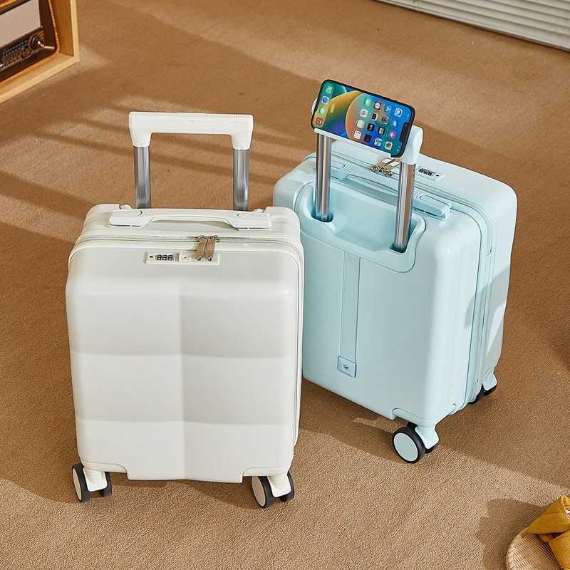 轻便14寸行李箱小202r6新款手提登机箱迷你拉杆箱密码旅行箱子儿
