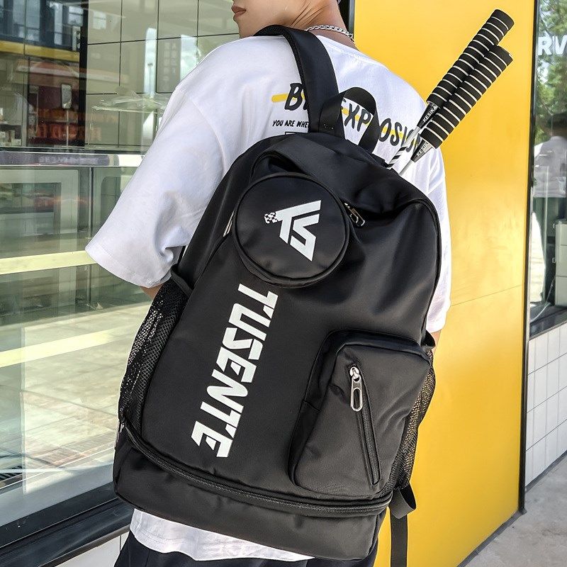 羽毛球包男款2025新款防磨韩式风大容量高颜值2/3支装双肩背包女