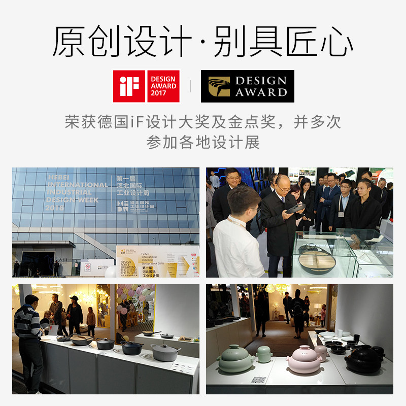 归禾器铸铁煎锅牛排平底煎蛋锅不易粘锅电磁炉煎饼锅生铁锅平底锅