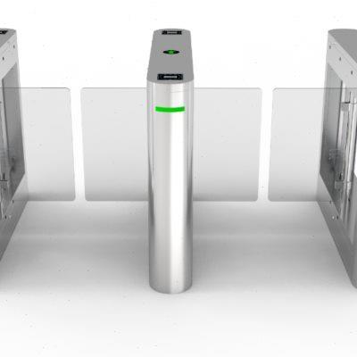 健身房闸门人脸识别闸机门禁系统翼闸小摆闸人行通道闸实名制闸口