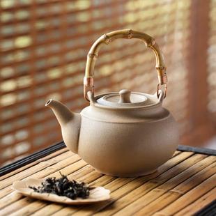 陆宝陶瓷宝满烧水陶壶煮茶壶烧水壶白茶烧茶壶耐热家用煮普洱茶壶