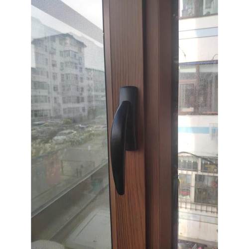 门窗拉手转动把手金属拉手塑钢窗户全金属把手联动杆豪华窗户实心