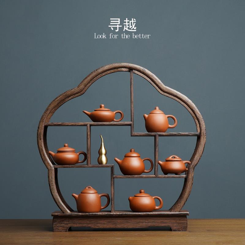 指尖壶小摆件紫砂家居新中式客厅玄关桌茶台茶室博古架禅意装饰品