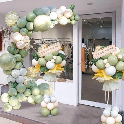 开业气氛布置气球拱门立