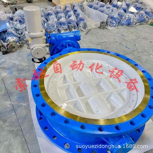 D941X-10QDN200法兰连接式电动蝶阀软密封球墨铸铁电动开关阀